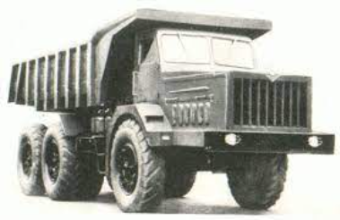 МАЗ-530 с двигателем