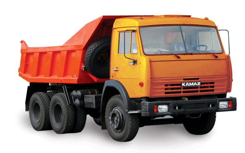 КамАЗ-5511 с двигателем