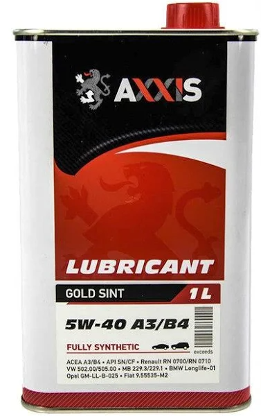 Масло моторн. AXXIS 5W-30 Gold Sint (Каністра 4л)